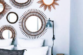 Le miroir soleil illumine votre déco !