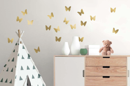 Stickers pour chambre de fille : une chambre girly à petit prix !