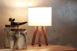 Lampes en bois