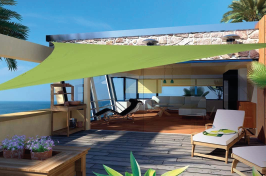 Voile d'ombrage pour balcon : entre design et protection solaire