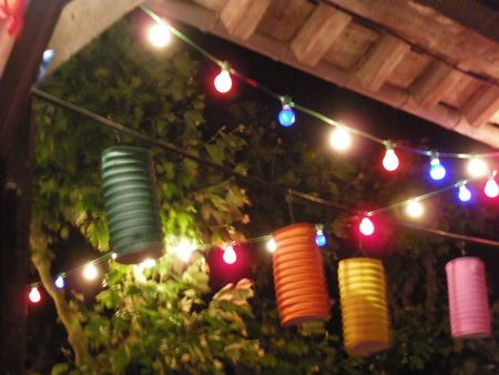 Les guirlandes lumineuses pour jardin, créer une ambiance de fête