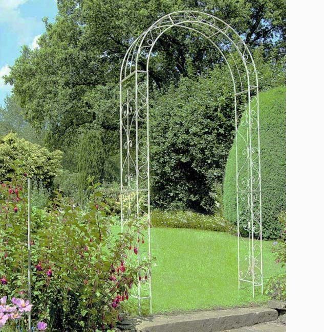 Vente en ligne d'arches d'entrée de jardin en fer forgé