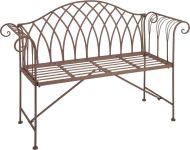 banc-de-jardin-metal-pliant-fer-forgé