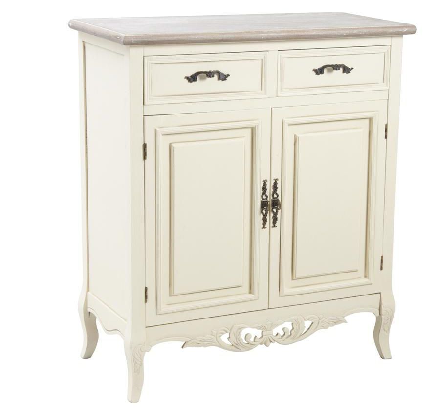 buffet-vintage-blanc-en-bois