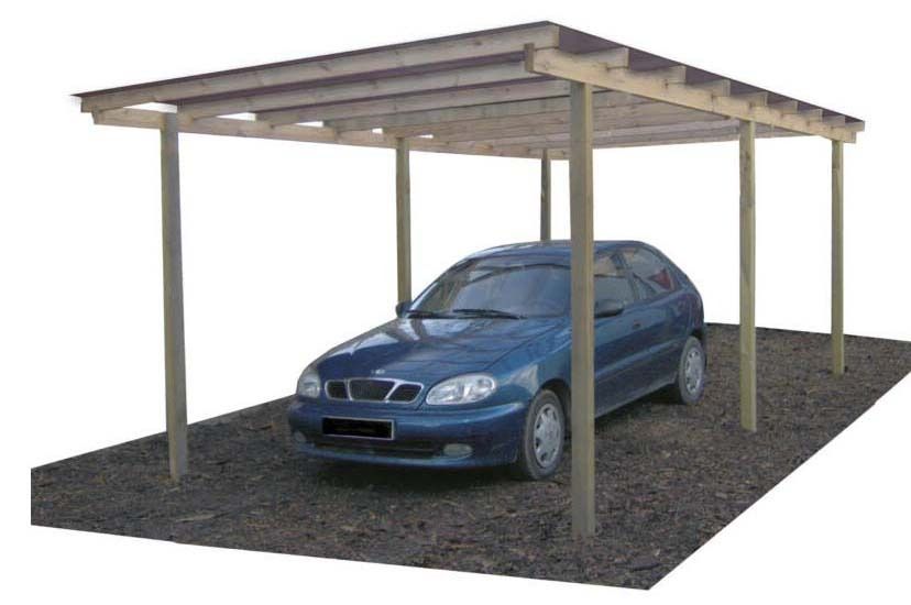 Abri voiture sans permis de construire carport ABYSSUS