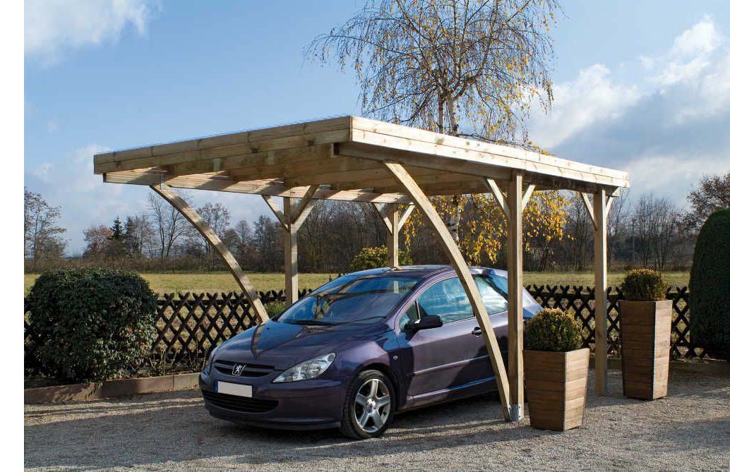 Garages en bois en kit: protection fiable pour votre voiture