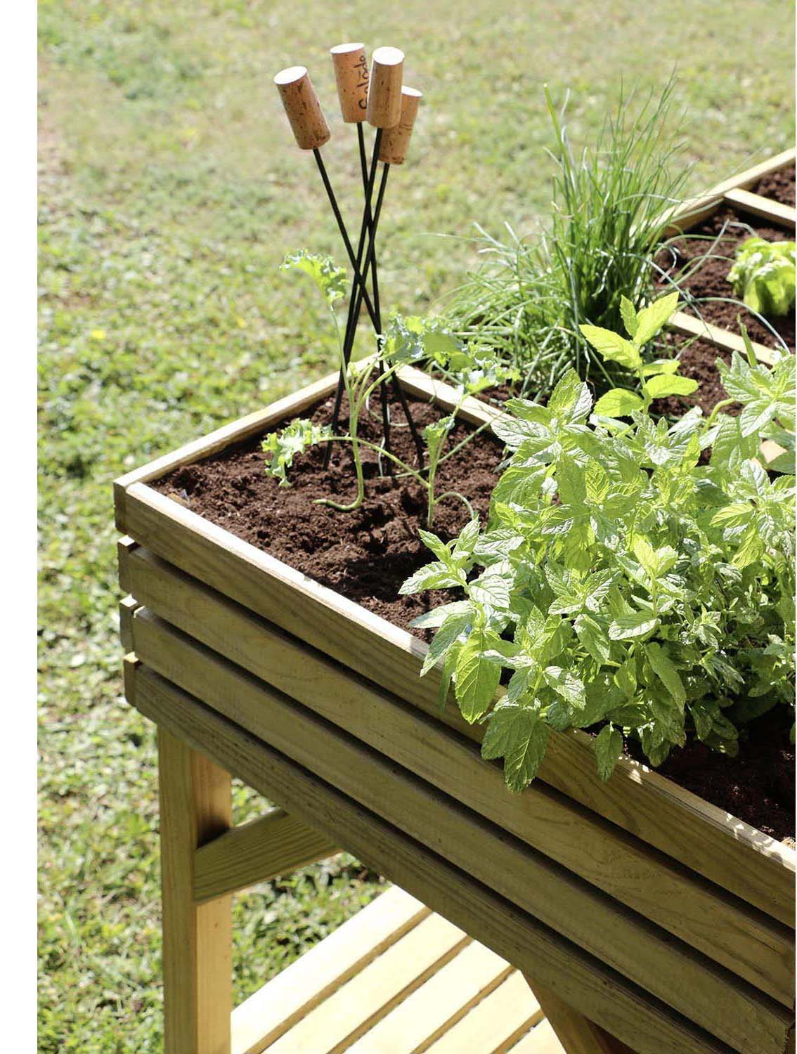 Potager en hauteur : donnez du style à votre extérieur - Jardindeco