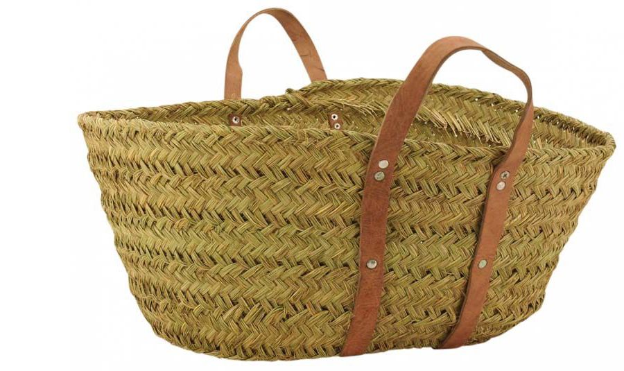 Panier à bûches de bois – Panier en saule pour bois de chauffage – Panier  de cheminée – Grand panier de transport et de rangement robuste – Panier  décoratif – (L) 68 x (B) 39 x (H) 24/40 cm : : Bricolage