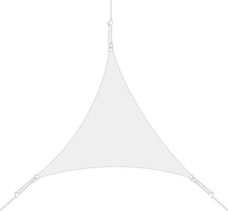 voile-d-ombrage-triangulaire-blanche