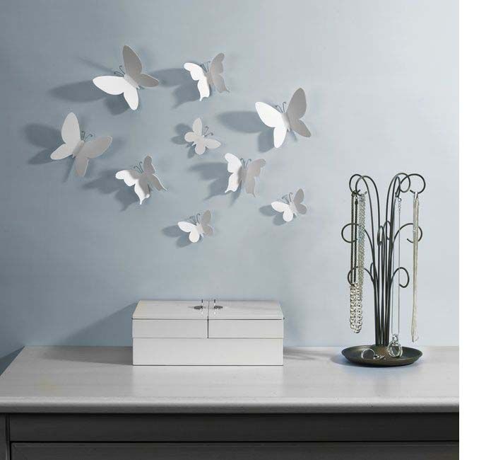 decoration-murale-metallique-papillons-metal-adhesifs