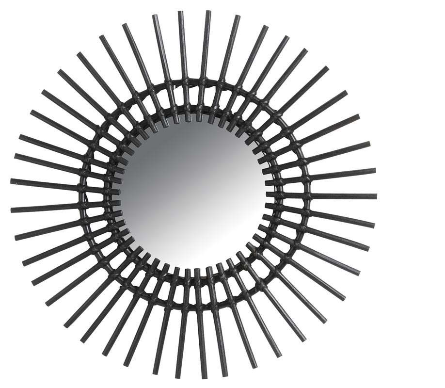 miroir-rotin-noir-rond