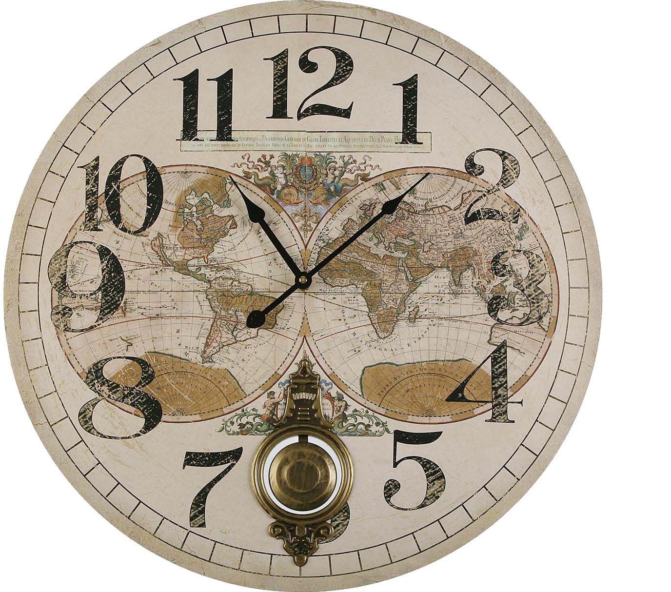 mappemonde-murale-horloge