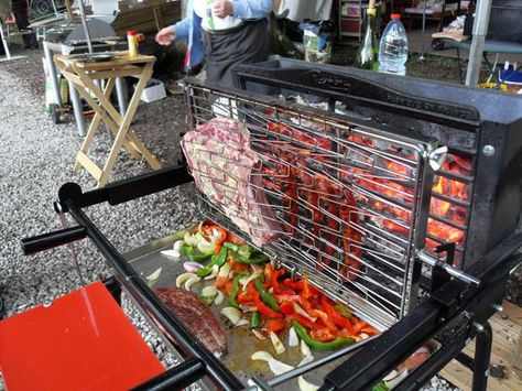 BARBECUE ECOLO A CUISSON VERTICALE 