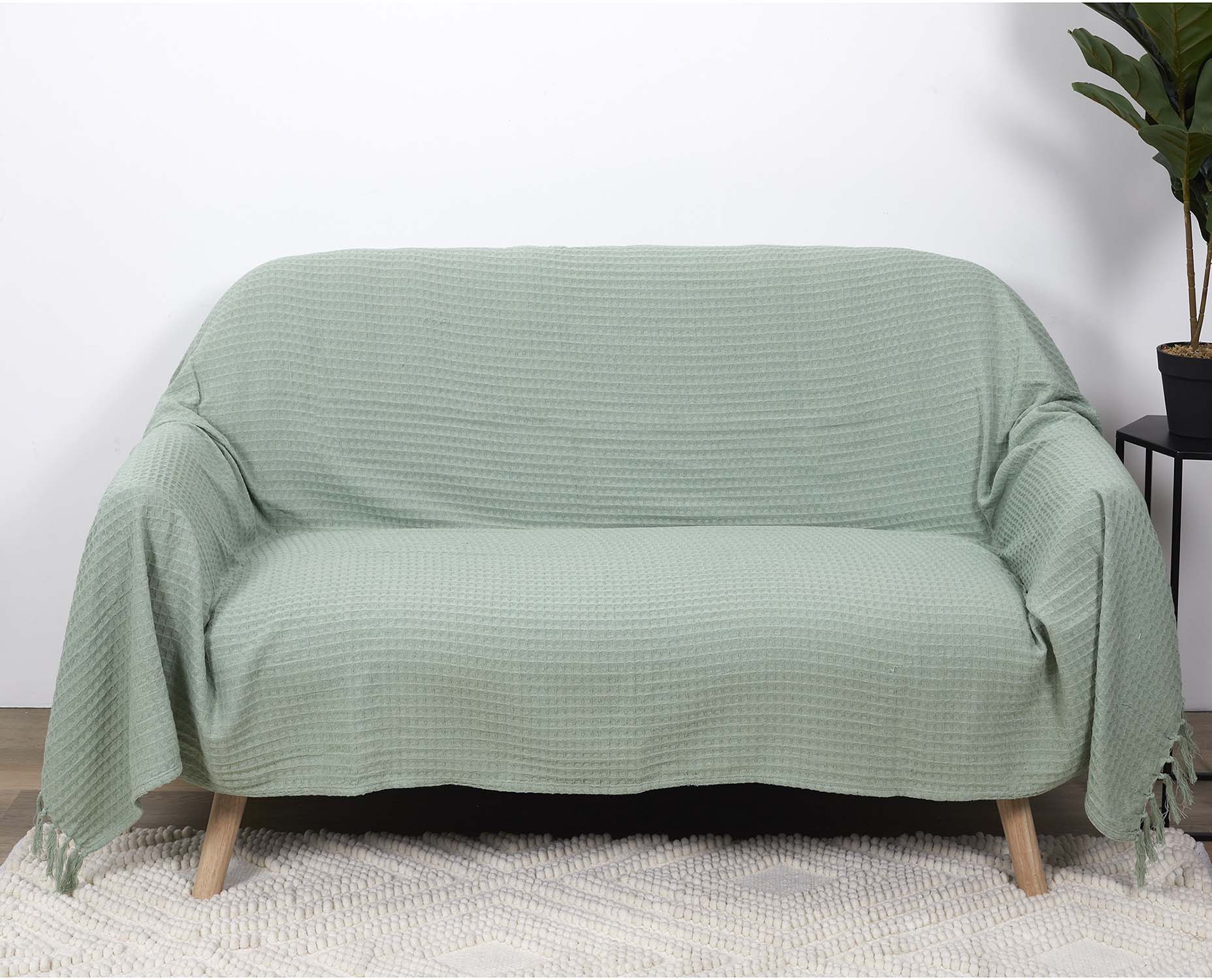 plaid-coton-vert