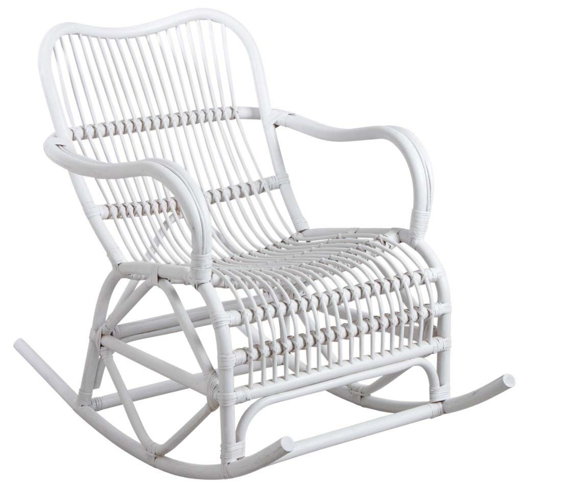 fauteuil-bascule-rotin-blanc