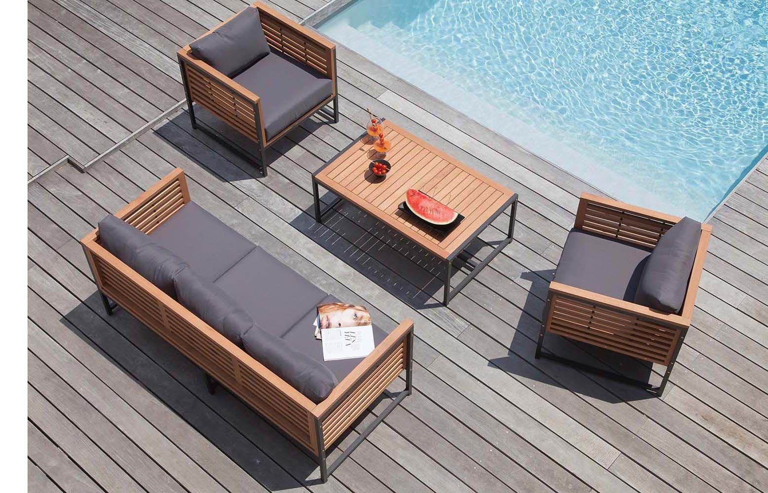 Salon De Jardin Metal Nos Plus Beaux Mod les Jardindeco