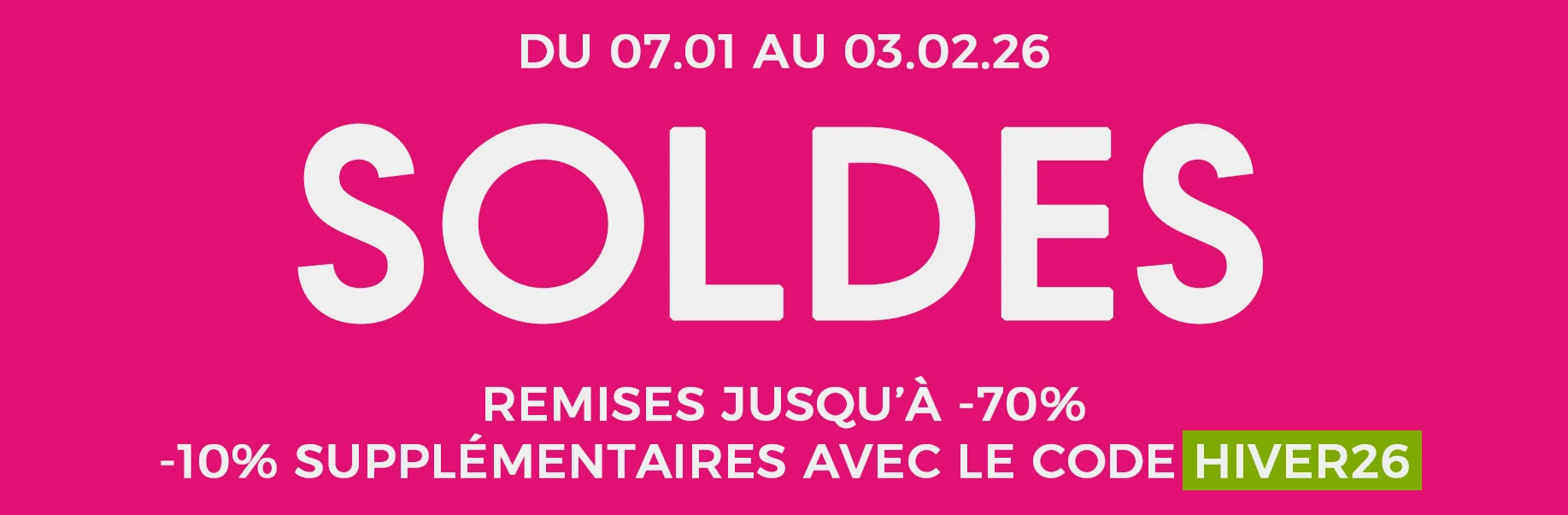 Soldes : evenenement shopping sur Jardindeco.com