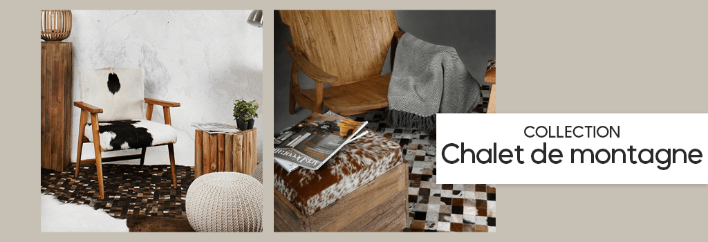 Collection chalet de montagne : evenenement shopping sur Jardindeco.com