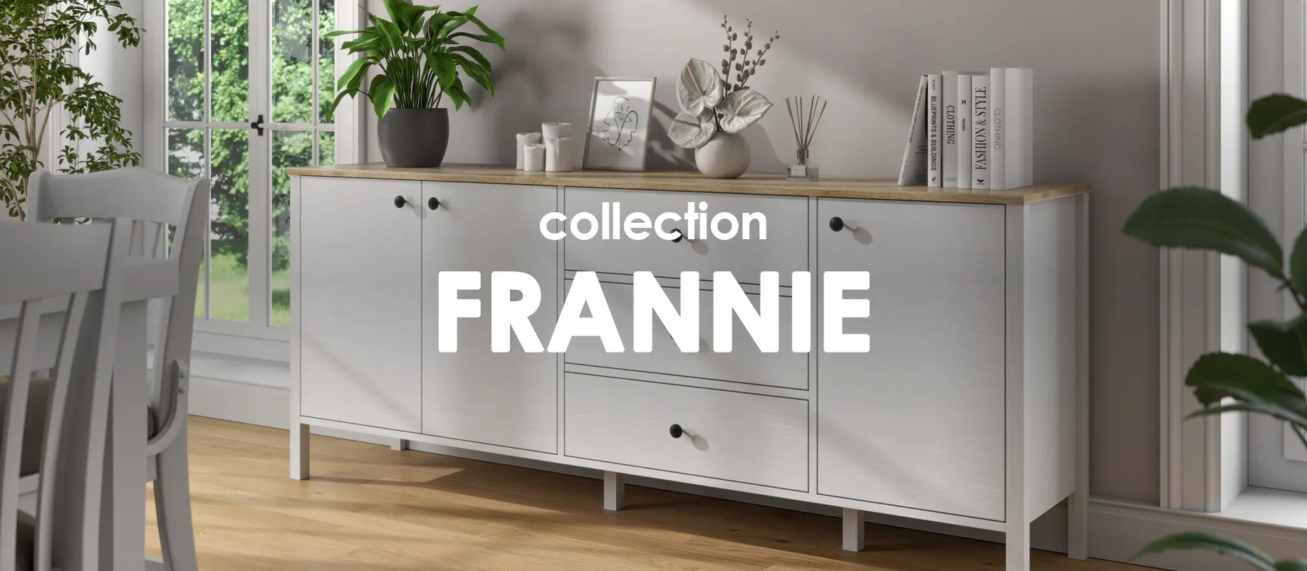 Collection Frannie : Collection shopping sur Jardindeco.com