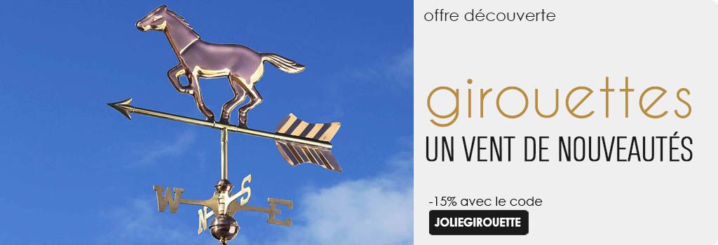 Girouettes offre découverte : evenenement shopping sur Jardindeco.com