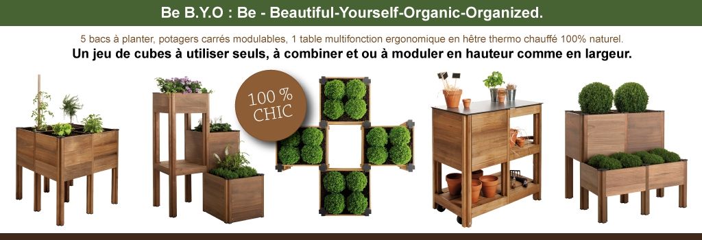 B.Y.O : Créez votre espace potager : evenenement shopping sur Jardindeco.com