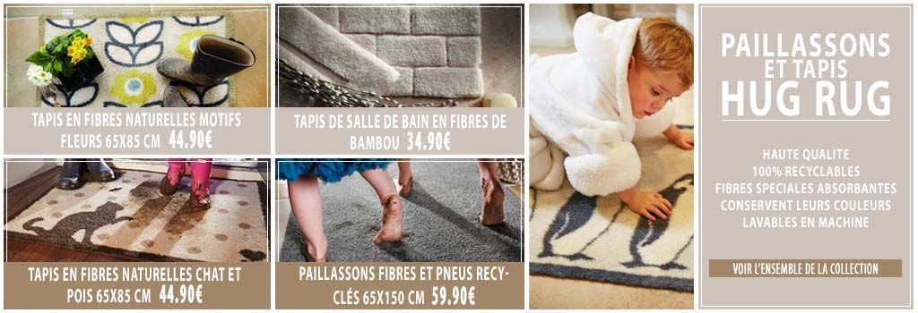 Paillassons et tapis Hug Rug : evenenement shopping sur Jardindeco.com