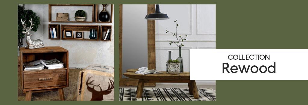 Collection Rewood : evenenement shopping sur Jardindeco.com