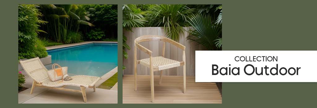 Collection Baia Outdoor : Collection shopping sur Jardindeco.com