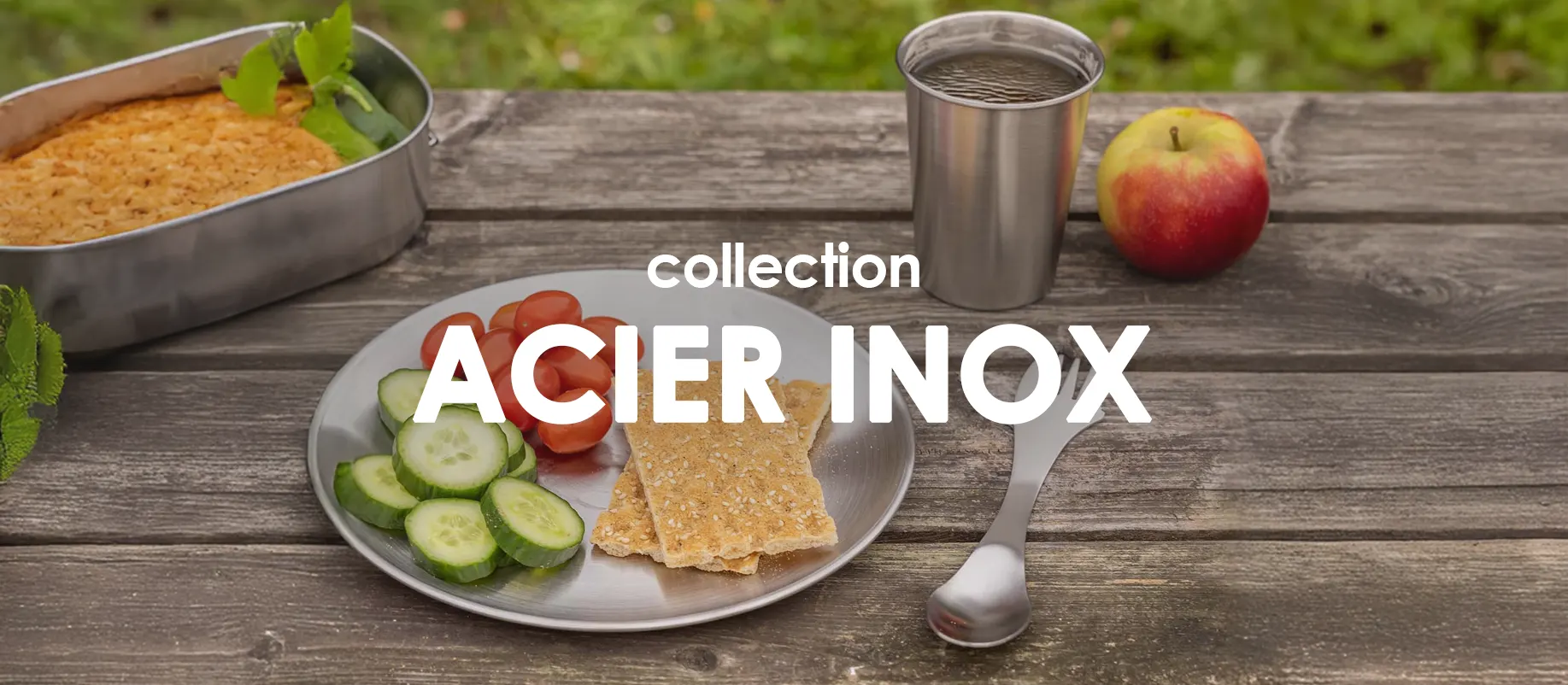 Collection Vaisselle acier inox : Collection shopping sur Jardindeco.com