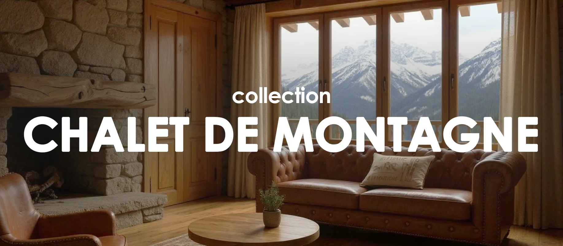Collection chalet de montagne : Collection shopping sur Jardindeco.com