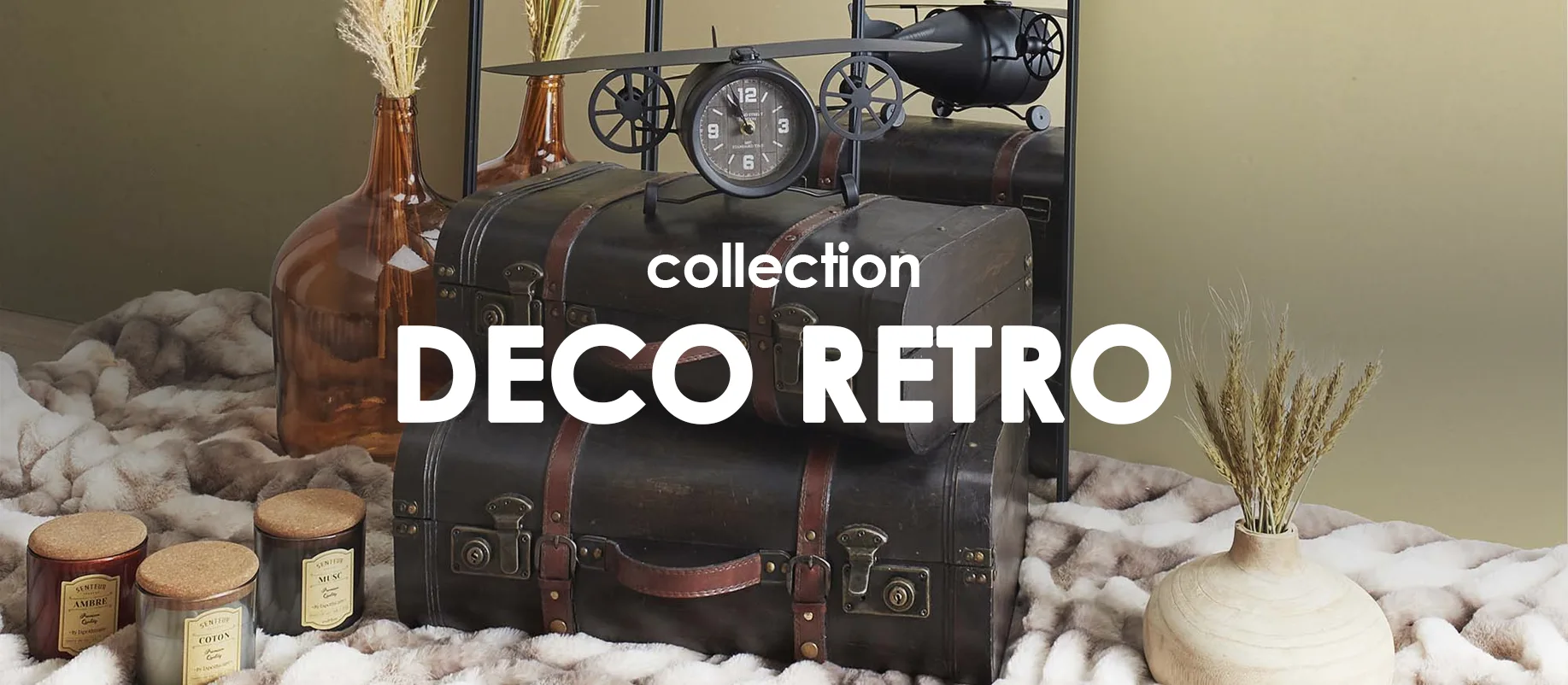 Collection déco rétro : Collection shopping sur Jardindeco.com