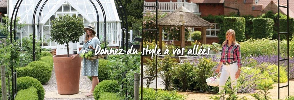 Arche de jardin, donnez du style à vos allées : evenenement shopping sur Jardindeco.com