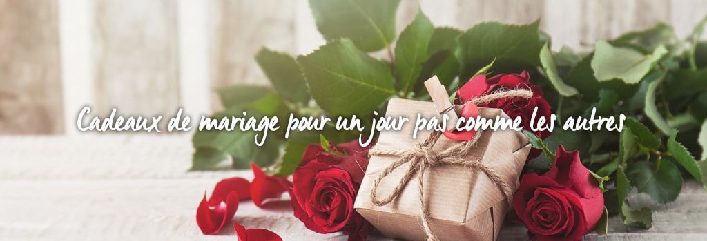 Cadeaux de mariage : evenenement shopping sur Jardindeco.com