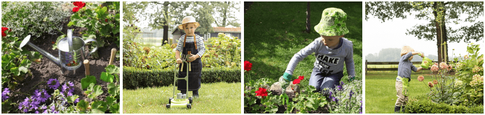 KIDS IN THE GARDEN marque en vente sur Jardindeco, spécialiste de la déco du jardin !