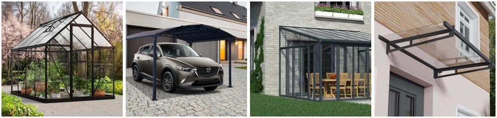 Canopia by Palram marque en vente sur Jardindeco, spécialiste de la déco du jardin !