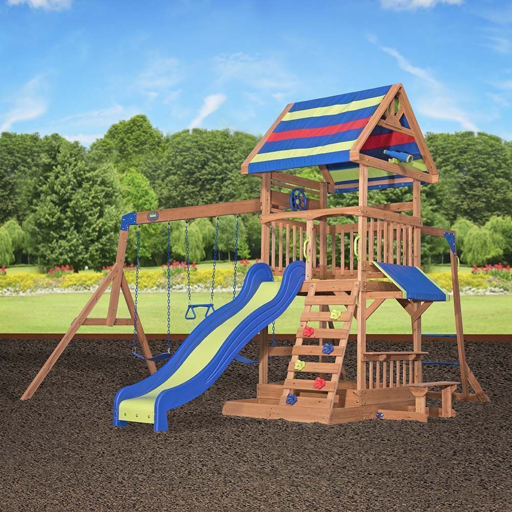 Aire de jeux en bois northbrook Aire de jeux en bois northbrook