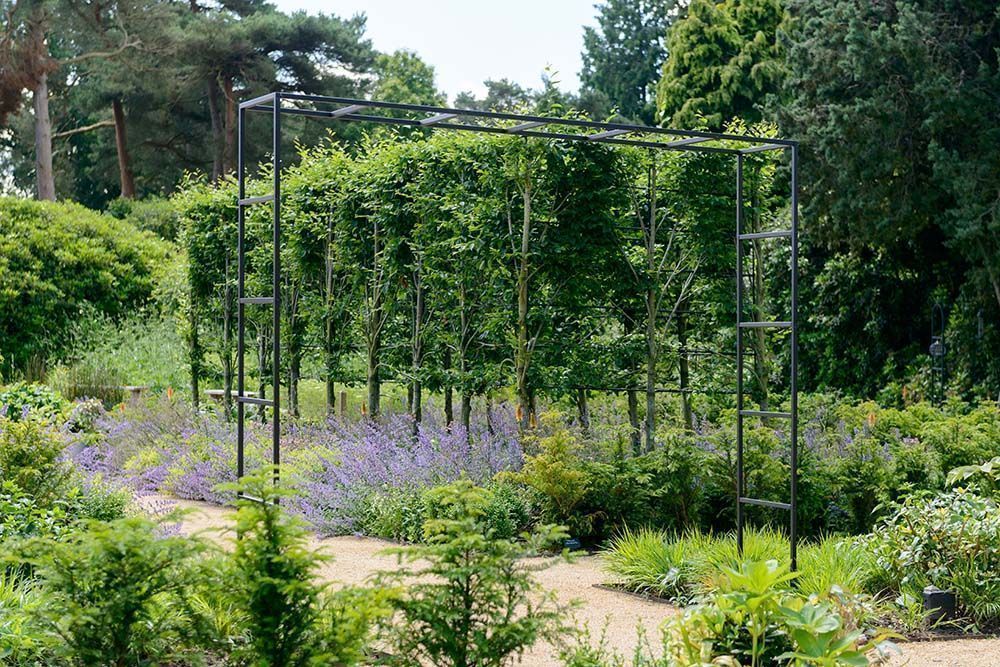 Arche de jardin carrée en acier galvanisé square (longueur 2m)