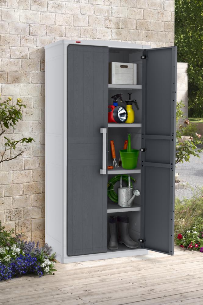 Armoire haute de jardin étanche 665l