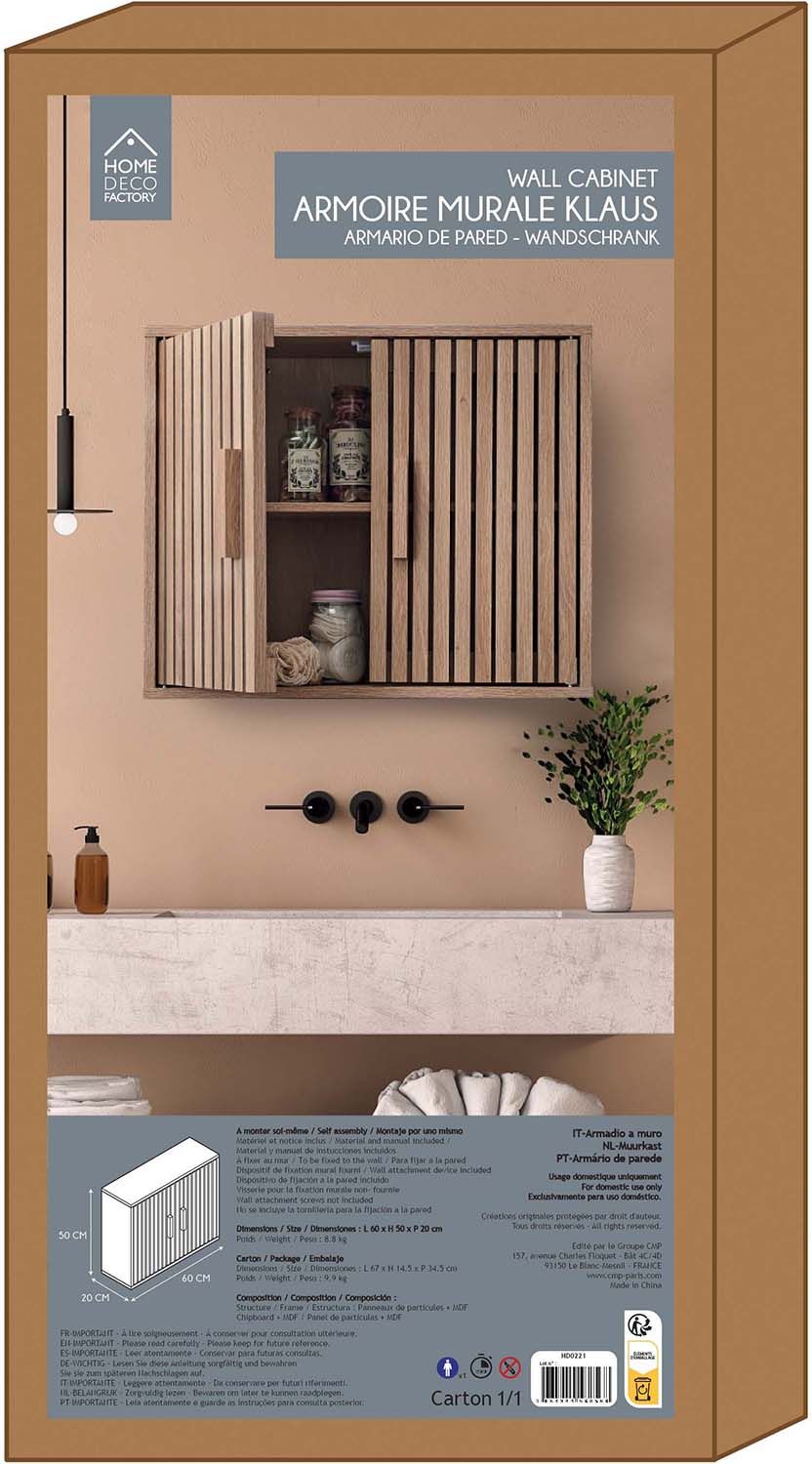 Armoire murale en bois klaus