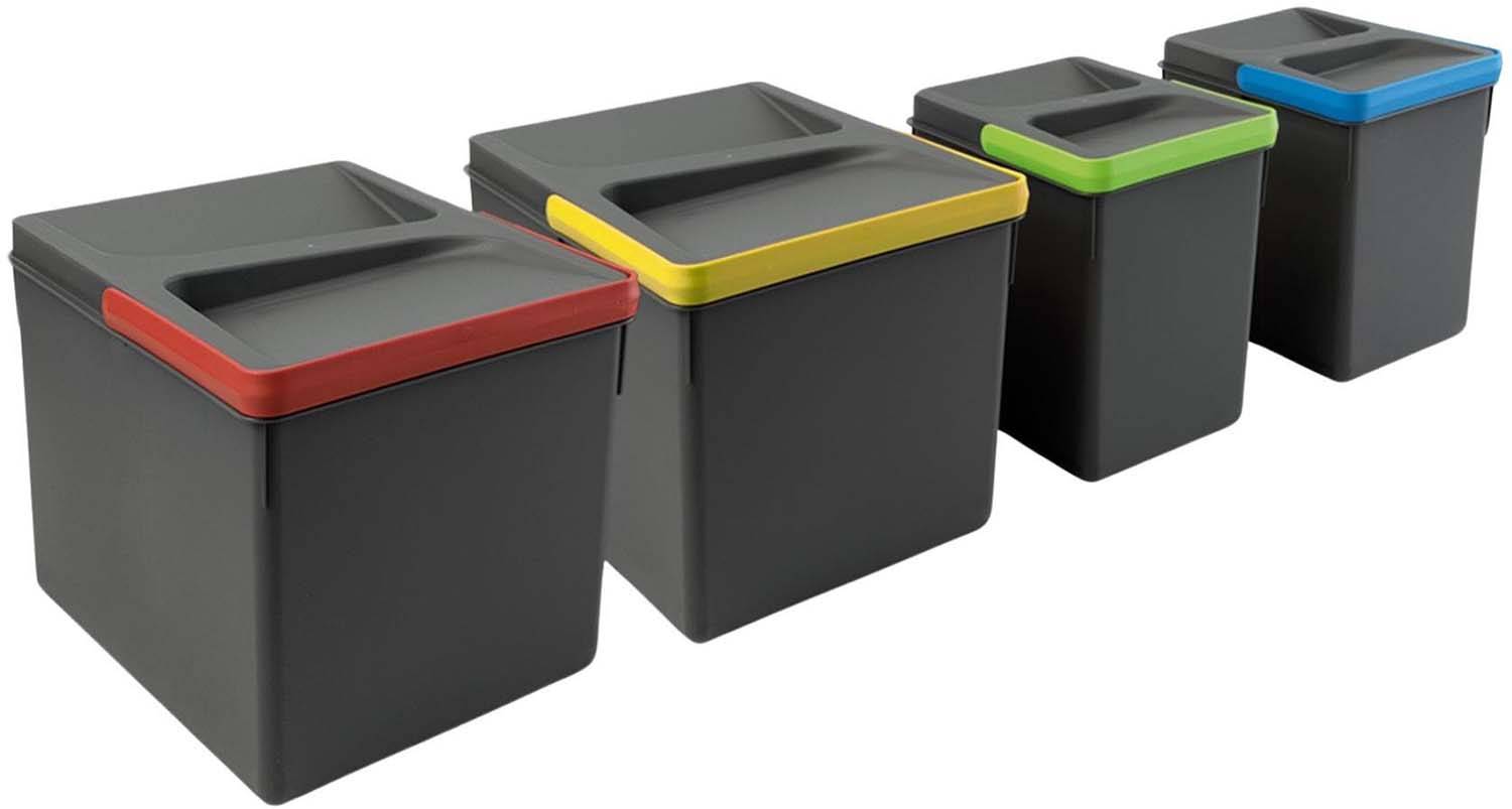 Poubelle Cuisine Tri Sélectif 2 Bacs