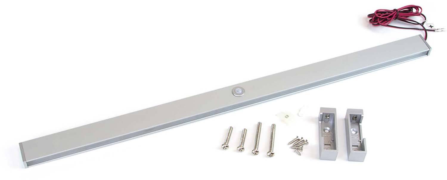 barre de penderie pour armoire Castor avec lumière LED, batterie amovible et détecteur de mouvement, 1.008, Anodisé mat EMUCA barre de penderie pour armoire Castor avec lumière LED, batterie amovible et détecteur de mouvement, 1.008, Anodisé mat EMUCA