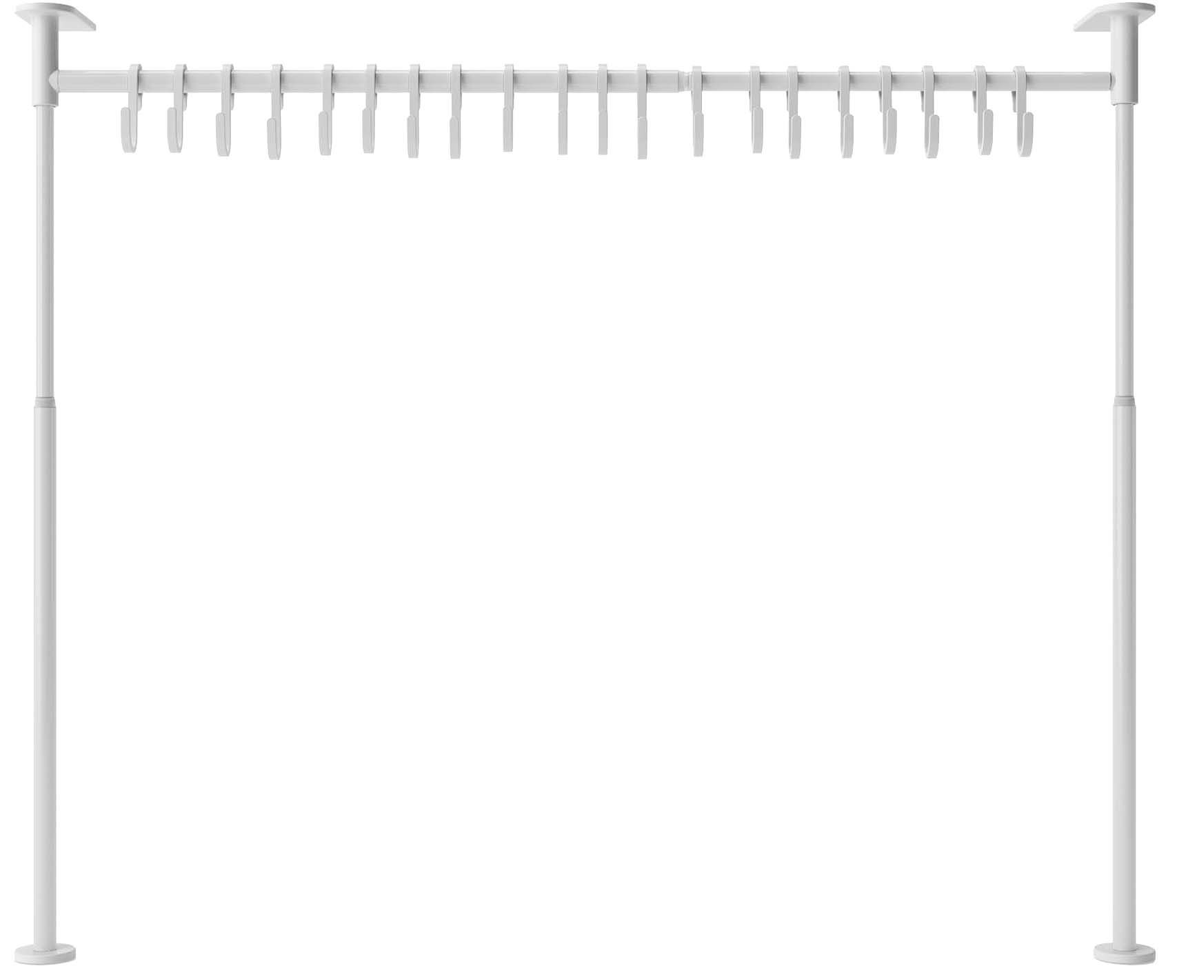 Barre suspension ustensiles de cuisine 20 crochets anywhere