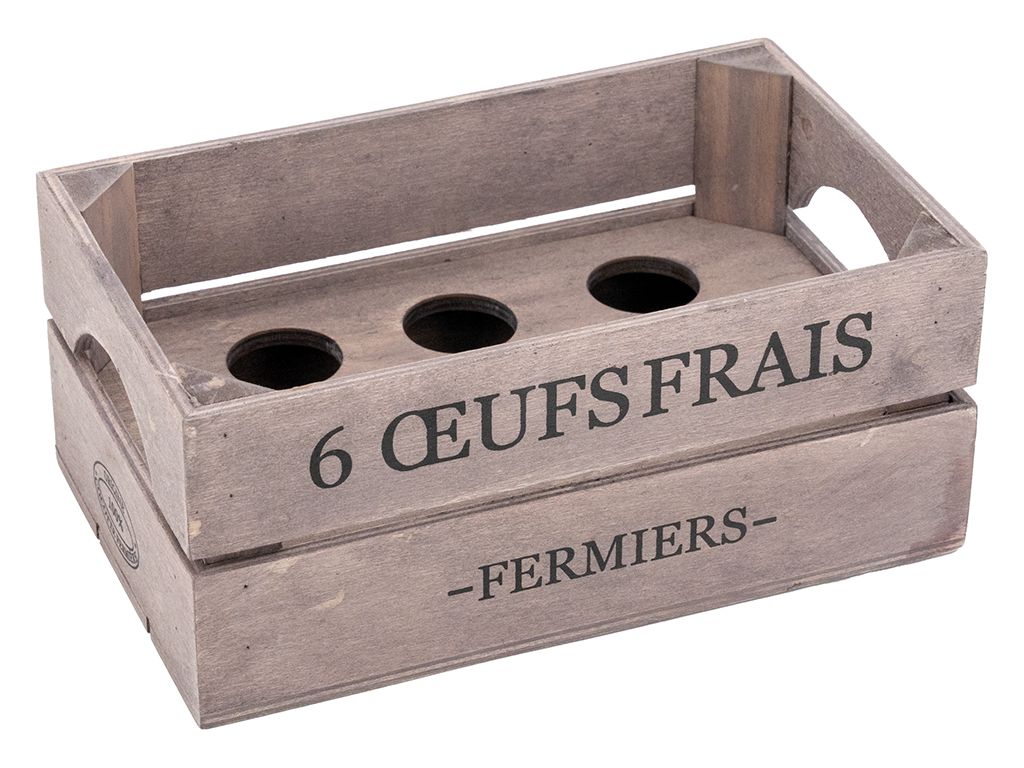 Boite à œufs en bois - AUBRY GASPARD - Jardindeco