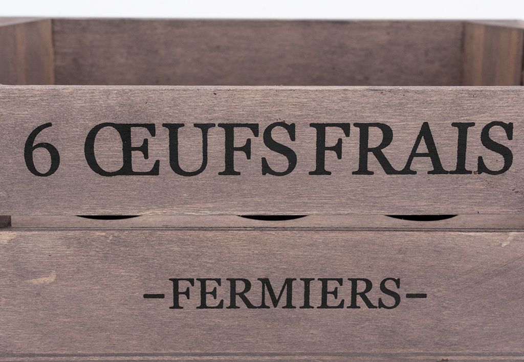 Boite à œufs en bois - AUBRY GASPARD - Jardindeco