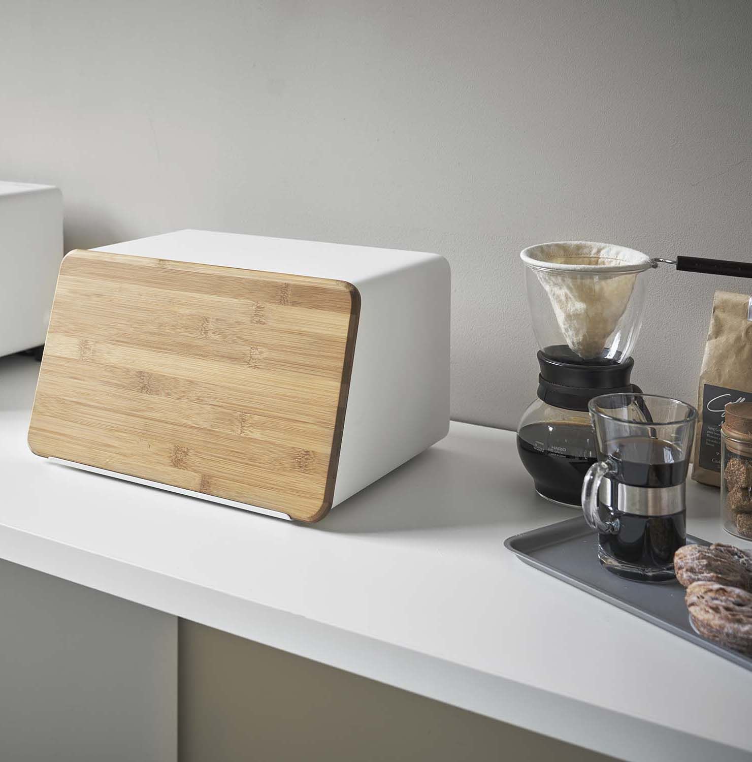 Hovea - Boite à Pain Vintage « French Baguette » - 30 X 18 X 13,7 Cm