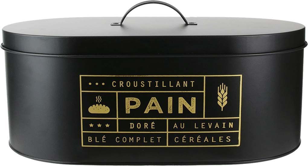 YYIS Boîte à Pain En Acier Inoxydable Boîte Stockage De Pain Avec