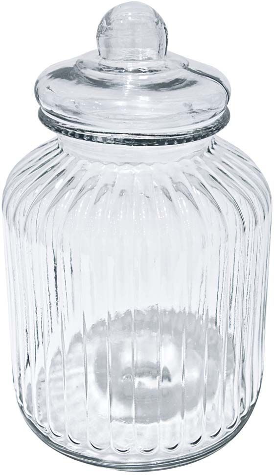 Bonbonnière en verre vintage XXL - Jardindeco