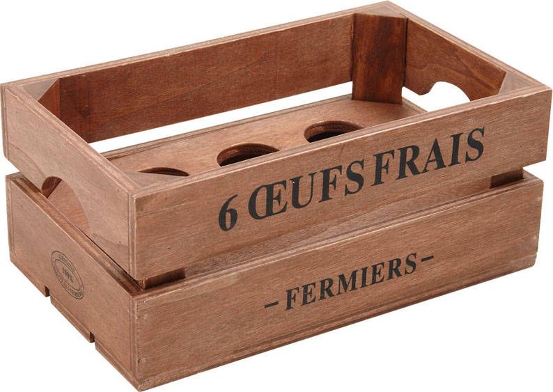 Boite à œufs en bois - AUBRY GASPARD - Jardindeco