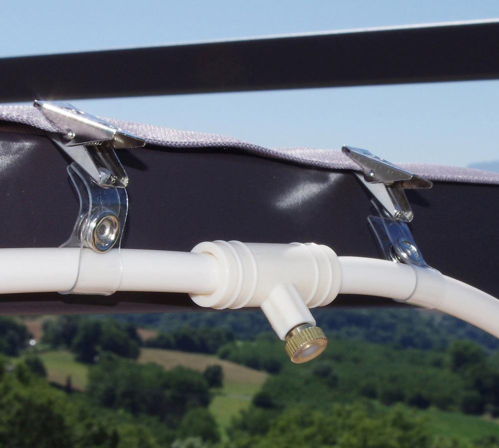 Brumisateur terrasse 6 buses 6 mètres Jardindeco