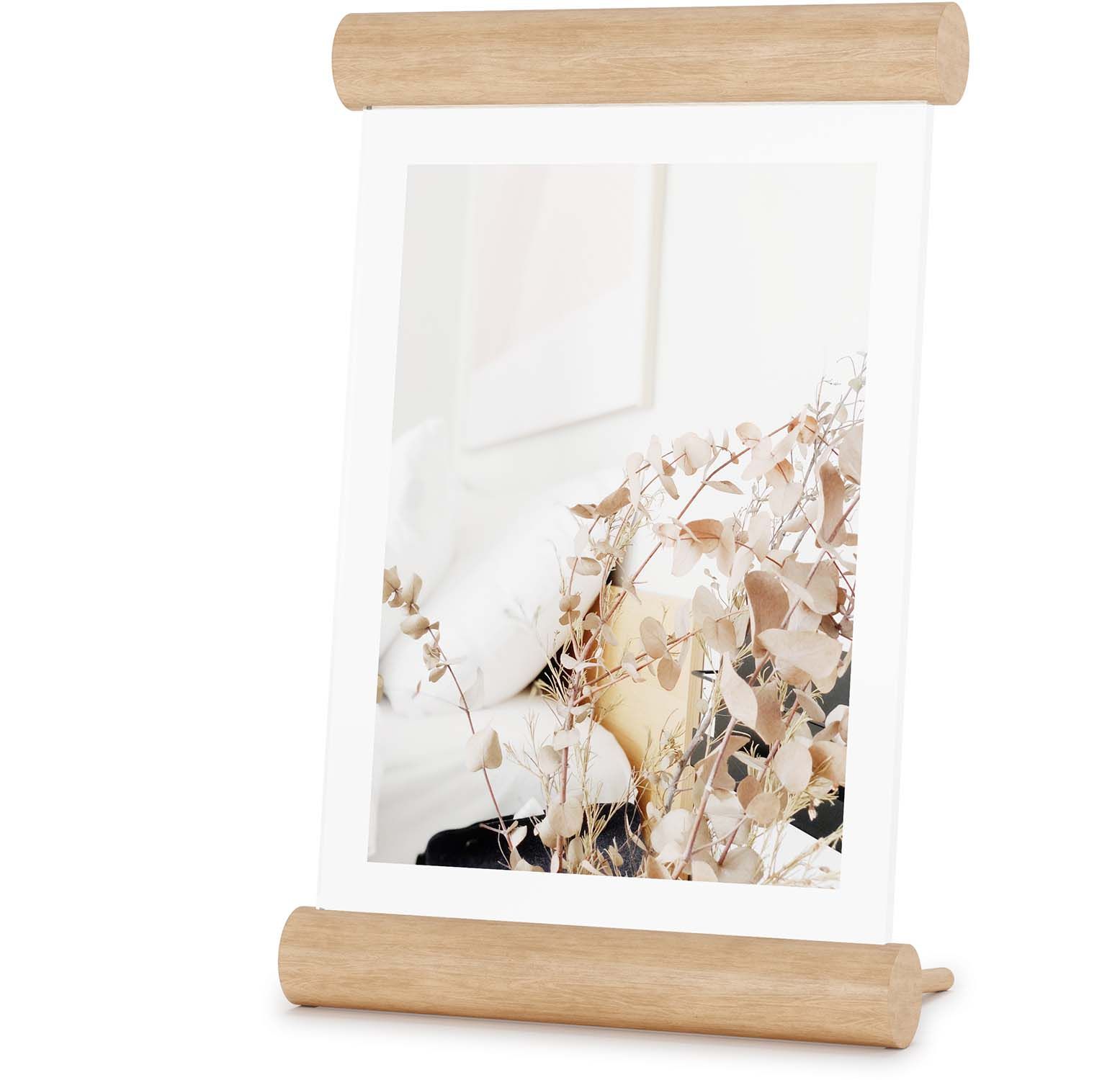 Cadre De Photo En Bois Massif Naturel, Photos Personnalisables Pour